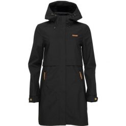 Płaszcz softshell damski LOAP Lacrosa czarny XS. Czarne płaszcze damskie ZOOPLEMENTS, xs, bez wzorów, z softshellu, bez kołnierzyka, bez kaptura. Za 462.99 zł.