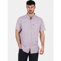 Koszula męska TBS Orsoncha. Czerwone koszule męskie TBS, na lato, m, bez wzorów, eleganckie, bez kołnierzyka, bez ramiączek. Za 299.00 zł.