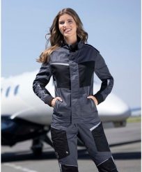 ARDONREFIWAN H6236 - Damska bluza 3 kieszenie METAL FREE właściwości antystatyczne lamówki odblaskowe przód tył 58 % bawełna 40 % poliester 2 % włókno. Bluzy damskie Ardon, bez wzorów, z bawełny, bez ramiączek, bez kaptura. Za 316.20 zł.