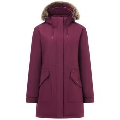 Parka dla kobiet Regatta Sophia. Fioletowe parki damskie Regatta, m, bez wzorów, z futra, bez kaptura. Za 401.00 zł.