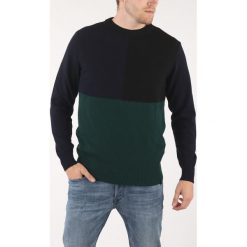 Diesel K-Cash Sweter Czarny Zielony. Czarne swetry męskie Diesel, xl, bez wzorów, z jedwabiu, bez kołnierzyka, bez ramiączek. Za 697.95 zł.