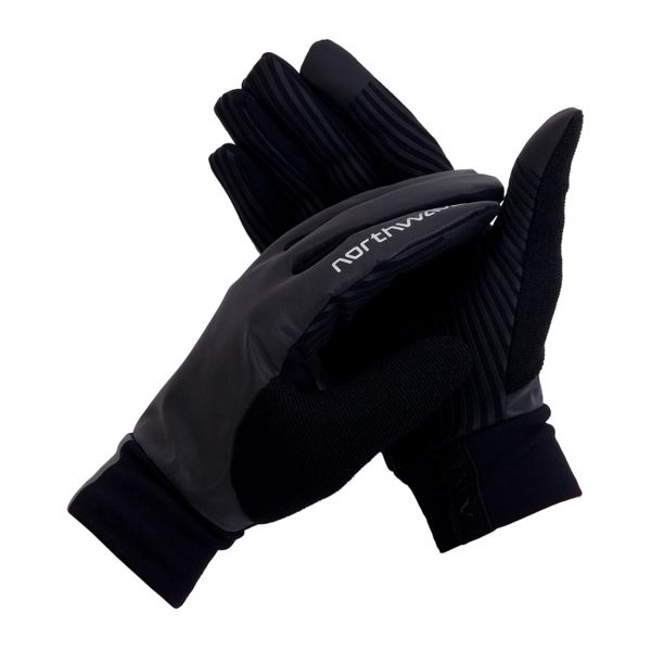 Rękawiczki rowerowe męskie Northwave Active Reflex. Czarne rękawiczki męskie Northwave, na jesień, bez wzorów. Za 102.00 zł.