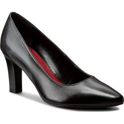Czółenka i Szpilki LASOCKI 70811-01L. Czarne szpilki damskie Lasocki, bez wzorów, ze skóry, bez obcasa, na szpilce, bez zapięcia. W wyprzedaży za 95.00 zł.