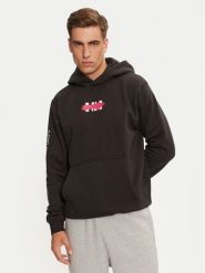 Helly Hansen Bluza Graphic 54158 Czarny Regular Fit. Czarne bluzy męskie Helly Hansen, l, bez wzorów, z syntetyku, bez ramiączek, bez kaptura. Za 209.99 zł.