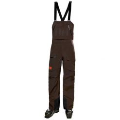 Skróty narciarskie Helly Hansen Ridge Infinity Shell. Brązowe spodnie sportowe męskie Helly Hansen, m, bez wzorów, narciarskie. W wyprzedaży za 2,202.50 zł.