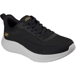 Buty sportowe męskie Skechers Bobs Moda Flex. Czarne buty sportowe męskie Skechers, bez wzorów, bez zapięcia, na fitness i siłownię. Za 490.00 zł.
