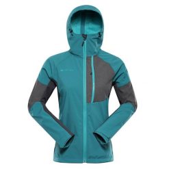 Kurtka softshell damska Alpine Pro Esprita 2. Zielone kurtki sportowe damskie Alpine Pro, l, bez wzorów, z softshellu, bez ramiączek, bez kaptura, trekkingowe. W wyprzedaży za 299.00 zł.