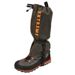Stuptuty wodoodporne ochraniacze na buty Extreme. Szare obuwie trekkingowe damskie LHOTSE, bez zapięcia. Za 132.35 zł.
