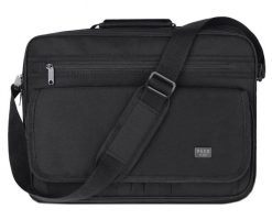 Torba Miejska Czarna na Laptopa, Pako Jeans, Mieszcząca A4, na Ramię. Czarne torby na laptopa damskie Pako Jeans, bez wzorów, z jeansu. Za 109.00 zł.