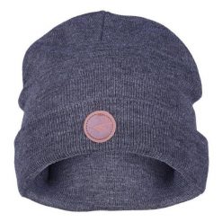 Czapka Unisex Dla Dorosłych Z Logo Mabo. Szare czapki damskie Hi-tec, bez wzorów, z dzianiny. Za 64.99 zł.