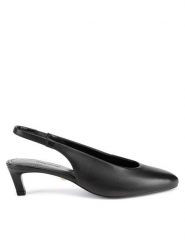 Gino Rossi Czółenka LILY-118324 Czarny. Czarne czółenka damskie Gino Rossi, bez wzorów, ze skóry, bez obcasa, bez zapięcia. Za 239.99 zł.