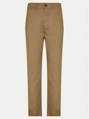 Napapijri Chinosy M-Puyo NP0A4H98 Brązowy Slim Fit. Brązowe eleganckie spodnie męskie Napapijri, bez wzorów, z bawełny. Za 249.99 zł.