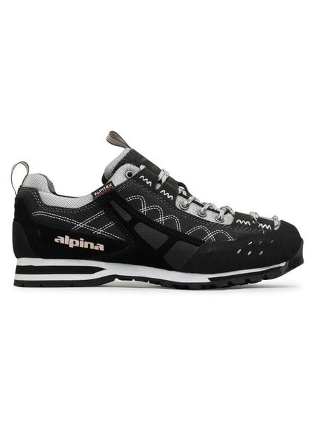 Alpina Trekkingi Royal 6274-1K Szary. Szare buty zimowe męskie Alpina, bez wzorów, z materiału, bez obcasa, bez zapięcia. Za 369.99 zł.