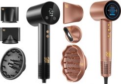 Suszarka SkinVibe SkinVibe Libra AirLoom (SV-002BK) + SkinVibe Aurea Family X Plasma Mocha Mousse (SV-001MM). Suszarki do włosów SkinVibe. Za 1,299.00 zł.