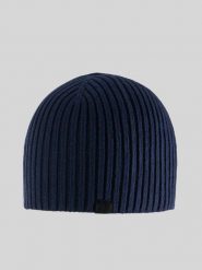 4F Czapka zimowa męska - granatowa Uniwersalny. Niebieskie czapki męskie 4F, na zimę, bez wzorów, z bawełny. Za 59.99 zł.