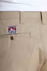 Spodnie Ben Davis Bens Original Trim KHAKI. Brązowe spodnie sportowe męskie Beniamin, m, bez wzorów. Za 243.59 zł.