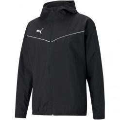 Męska Kurtka TeamRISE Na Każdą Pogodę. Czerwone kurtki męskie Puma, m, bez wzorów, sportowe, bez kaptura. Za 364.99 zł.