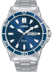 Zegarek Lorus Lorus RH357AX9S Zegarek męski 42 mm. Zegarki męskie Lorus, bez wzorów. Za 359.99 zł.