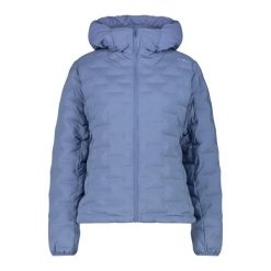 Damska kurtka z kapturem CMP. Fioletowe kurtki sportowe damskie CMP, na zimę, bez wzorów, z puchu, bez ramiączek, z kapturem, narciarskie. W wyprzedaży za 627.90 zł.