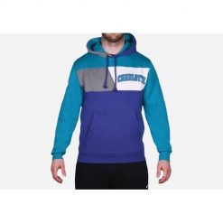 Bluzy sportowa męska Mitchell & Ness Charlotte Hornets. Fioletowe bluzy sportowe męskie Mitchell & Ness, m, bez wzorów, z kapturem. Za 517.00 zł.
