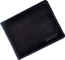 Bartex BARTEX 1007M skórzany portfel męski granatowy Slim 1007M. Niebieskie portfele męskie Bartex, bez wzorów. Za 99.00 zł.