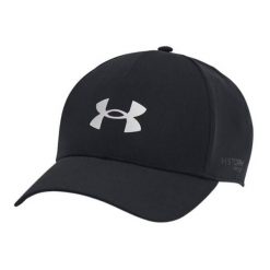 Męska czapka Under Armour M Driver Rain Str Black. Czarne czapki męskie Under Armour, bez wzorów, z tkaniny. Za 244.99 zł.
