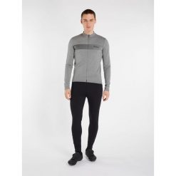 Koszulka męska Protest PRTGERRIE cycling jersey long sleeve. Szare bluzy męskie Protest, m, bez wzorów, z jersey, bez ramiączek, bez kaptura. Za 399.99 zł.