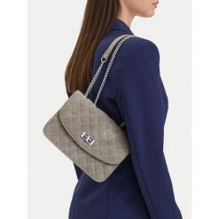 Torebka Badura. Szare listonoszki damskie Badura, bez wzorów, bez dodatków. Za 249.99 zł.