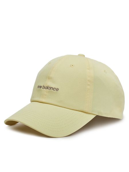 New Balance Czapka z daszkiem LAH51010PRC Żółty. Żółte czapki damskie New Balance, bez wzorów, z poliesteru. Za 69.99 zł.