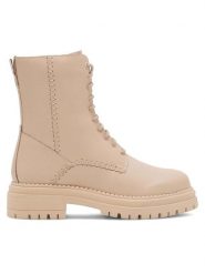 Lasocki Trapery RST-WHETHER-06 Beżowy. Brązowe trapery damskie Lasocki, ze skóry, bez zapięcia. Za 209.99 zł.