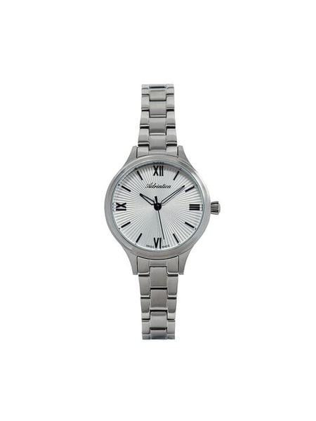 Adriatica Zegarek A3537.51B3Q Srebrny. Szare, analogowe zegarki damskie Adriatica, srebrne. Za 539.99 zł.