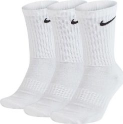 Nike Skarpetki męskie Everyday białe r. 34-38 (SX7664 100). Białe skarpety męskie Nike, bez wzorów. Za 70.50 zł.
