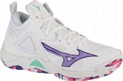 Mizuno Wave Momentum 3 Mid V1GC231720 białe 37. Białe obuwie sportowe damskie Mizuno, bez wzorów, bez zapięcia, mizuno wave. Za 748.41 zł.