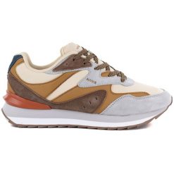 Skórzane półbuty sneakersy damskie brązowe McArthur MA253W. Brązowe półbuty damskie McArthur, bez wzorów, ze skóry, sportowe, bez obcasa, bez zapięcia. Za 199.99 zł.