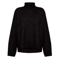 Sweter Deha Lounge High Neck Sweater Damskie. Czarne swetry nierozpinane damskie Deha, s, bez wzorów, z elastanu, eleganckie, bez kołnierzyka, bez ramiączek. Za 549.99 zł.