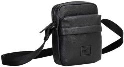 Torba sportowa Hugo Large Accessories New Ethon (50551758-001). Czarne torby na laptopa damskie Hugo Boss, bez wzorów, z materiału, matowe. Za 347.27 zł.