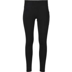Endurance Strong W Long Run Tights – Długie legginsy biegowe, dopasowane. Czarne legginsy damskie Endurance, bez wzorów, z elastanu. Za 160.00 zł.