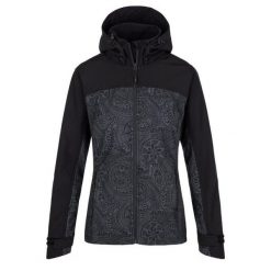Damska kurtka softshell Kilpi RAVIA-W. Szare kurtki sportowe damskie Kilpi, xs, bez wzorów, z softshellu, bez ramiączek, bez kaptura, trekkingowe. Za 318.77 zł.