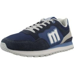 Buty MTNG 84711 Niebieski. Niebieskie buty zimowe męskie mtng, bez wzorów, z syntetyku, bez obcasa, bez zapięcia. Za 194.99 zł.