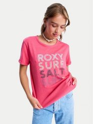 Roxy T-Shirt ERJZT06024 Żółty Regular Fit. Żółte t-shirty damskie Roxy, m, bez wzorów, z bawełny, bez kołnierzyka, bez ramiączek. Za 109.99 zł.