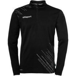 Top treningowy 1/4 zip Uhlsport Score 26. Białe bluzy męskie Uhlsport, bez wzorów, eleganckie, bez ramiączek, bez kaptura. Za 212.50 zł.