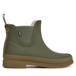 Kalosze Tretorn. Zielone kalosze damskie Tretorn, bez wzorów, bez zapięcia. Za 339.99 zł.