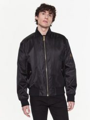 Versace Jeans Couture Kurtka bomber 74GASD07 Czarny Regular Fit. Czarne kurtki męskie Versace Jeans Couture, m, bez wzorów, z jeansu, bez kaptura. Za 1,789.00 zł.