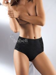 Figi Model Lace-Fit BBL 070 Black - Babell. Czarne majtki damskie Babell, z bawełny. Za 77.83 zł.