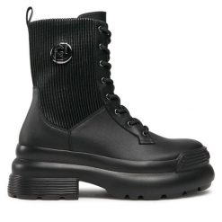 Trzewiki Liu Jo. Czarne botki damskie Liu Jo, bez wzorów, bez obcasa, na płaskiej podeszwie, bez zapięcia. Za 749.99 zł.