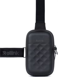 Saszetka męska Go Mini Bag czarna. Czarne saszetki i nerki męskie Rollink. Za 269.00 zł.