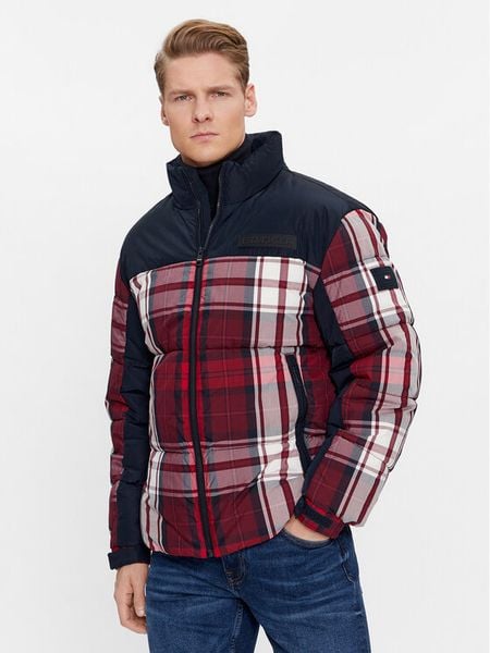 Tommy Hilfiger Kurtka zimowa New York MW0MW33432 Czerwony Regular Fit. Czerwone kurtki męskie Tommy Hilfiger, na zimę, m, bez wzorów, z syntetyku, bez kaptura. Za 1,599.00 zł.
