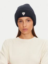 Rossignol Czapka Opal RLLWH05U Granatowy. Niebieskie czapki damskie Rossignol, na zimę, bez wzorów, z materiału, sportowe. Za 199.99 zł.