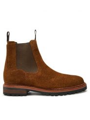 Clarks Sztyblety Clarkridge Top 26179723 Brązowy. Brązowe botki męskie Clarks, bez wzorów, ze skóry, bez obcasa, bez zapięcia. Za 579.99 zł.