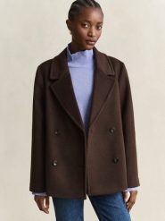Gant sweter wełniany Kobiety brązowy, S. Brązowe swetry nierozpinane damskie GANT, s, bez wzorów, z wełny, biznesowe, bez kołnierzyka, bez ramiączek. Za 2,099.95 zł.
